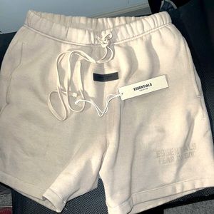 Essentials Fear Of God shorts S (beige)